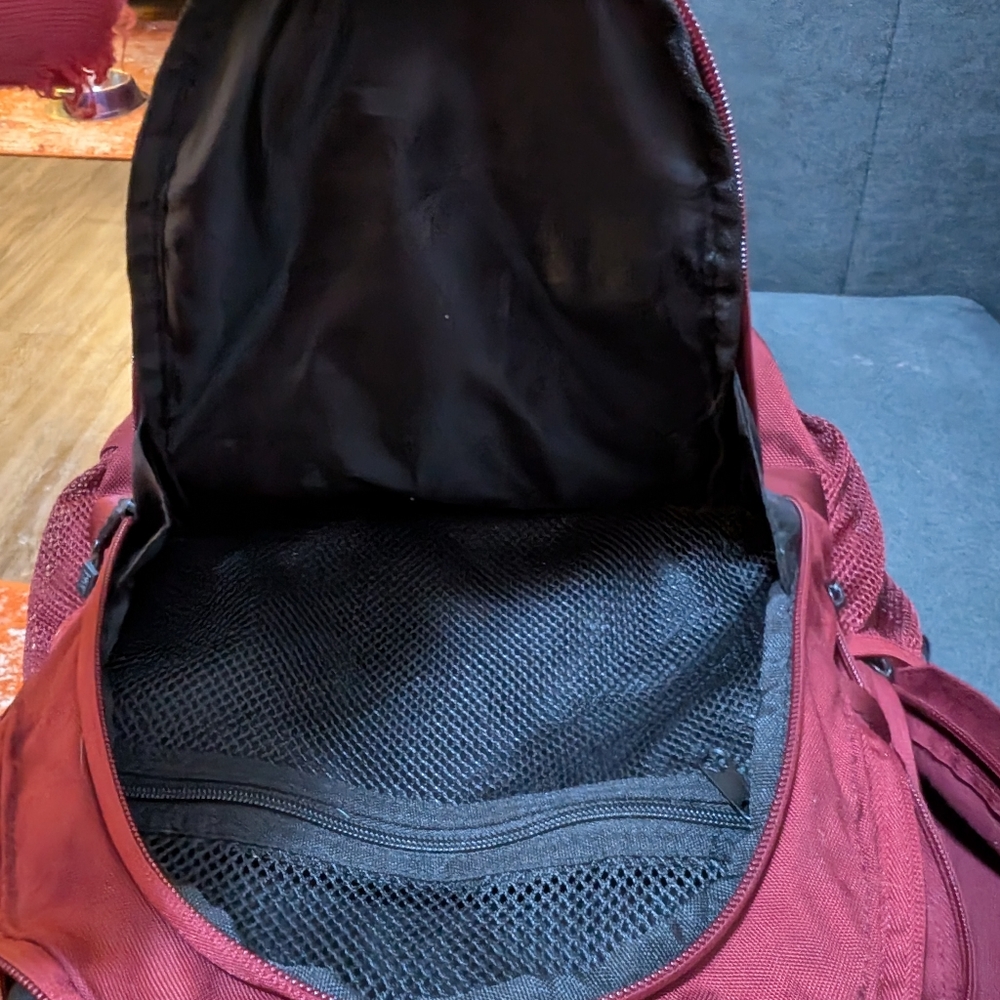 Victoria's Secret PINK- Collegiate bookbag- Ruby (maroon) - Picture 5 of 6